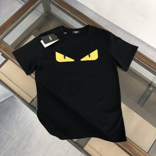 Style number: Fd32 Fendi 2025 new summer round neck short-sleeved T-shirt! - 26