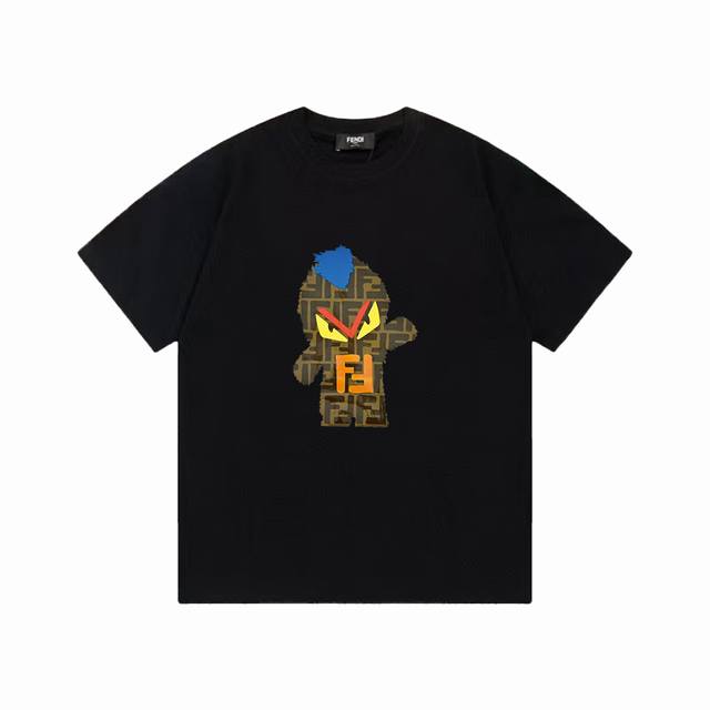 Style number: Fd07 Fendi Little monster pattern printed letters all-match trend