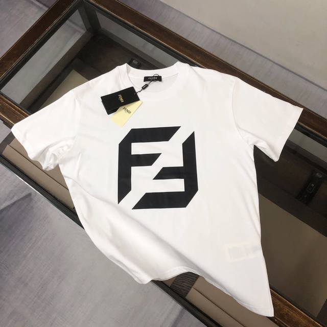 Style number: Fd04 Fendi 2025 new summer round neck short-sleeved T-shirt! - 26