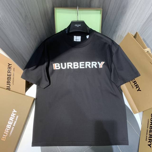 New model number: Ld199 Ldldr Burberry micro-logo overlapping printed cotton lo