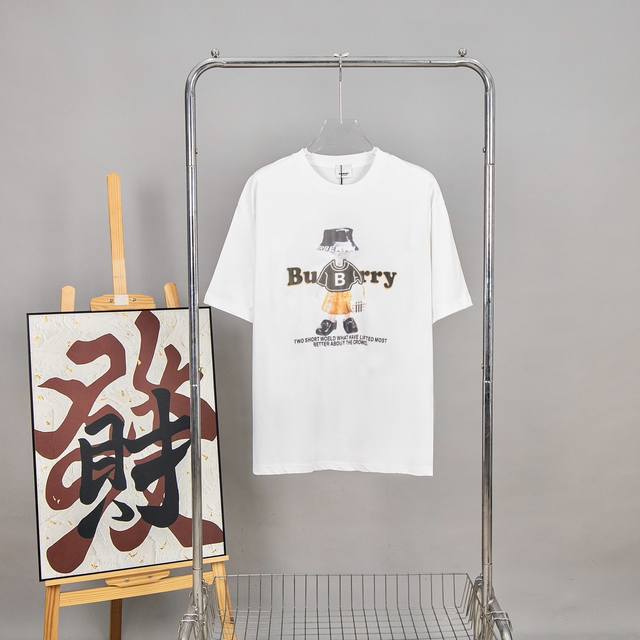 New model number: Ld92 Burberry Ldurlderry doll Logo letter print short-sleeved