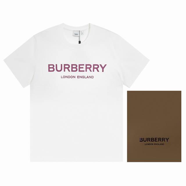 New model number: Ld82 Ldurlderry Burberry classic letter print short-sleeved T