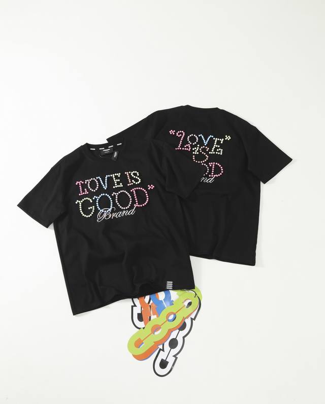 Pure original version Goodbrand 25Ss limited macaron color pearl slogan light l