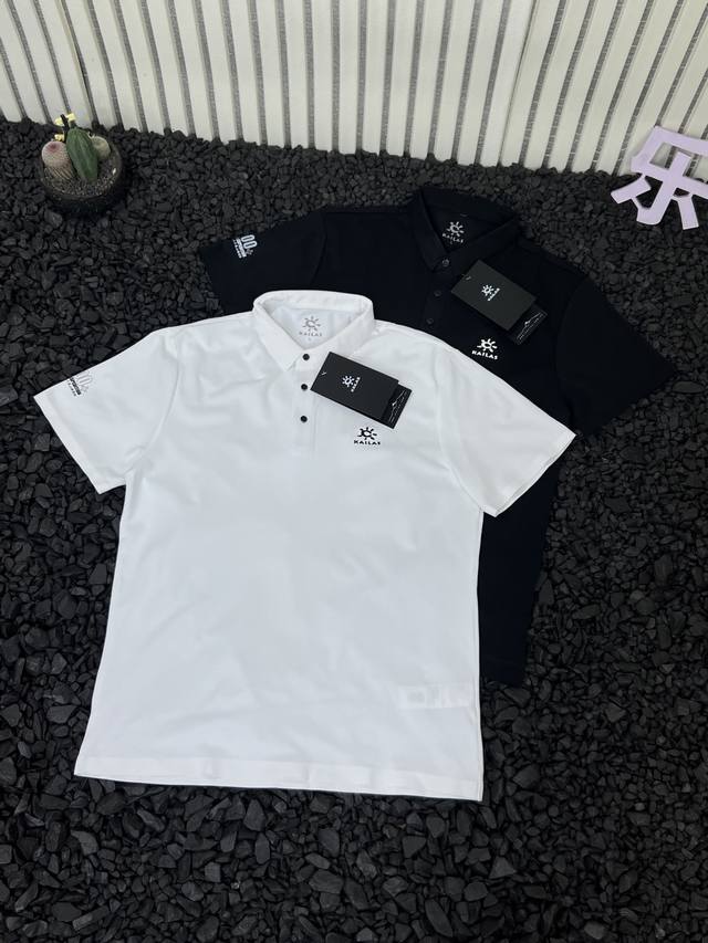 Descente Summer Men's Professional Outdoor Adventure Short-sleeved Pullover Polo