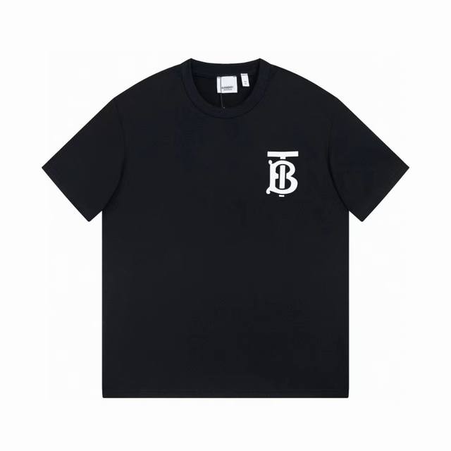 New model number: Ld03 Burberry Ldldr chest Tld soft rubber print short-sleeved