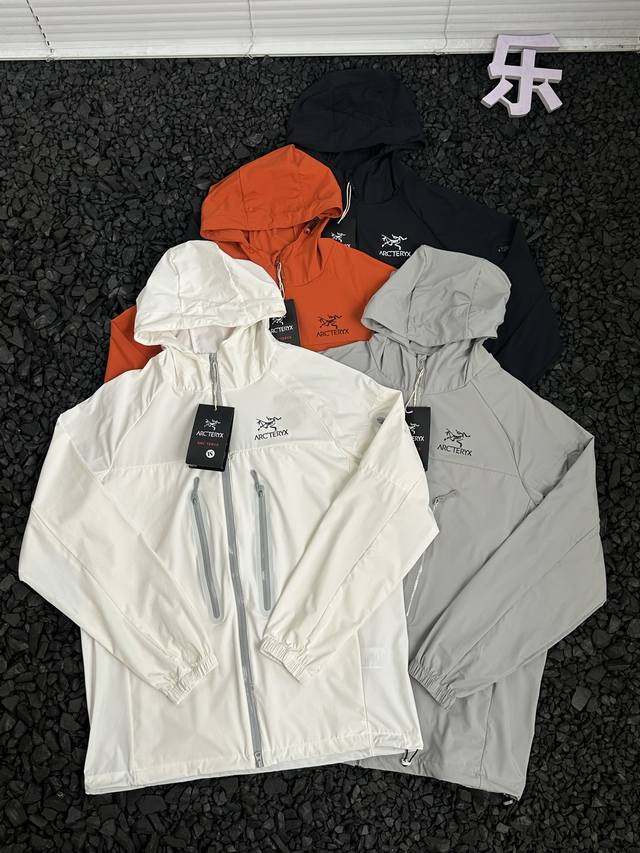 Arcteryx Summer Outdoor Sun Protection Breathable Quick Drying Glued Zipper Lig