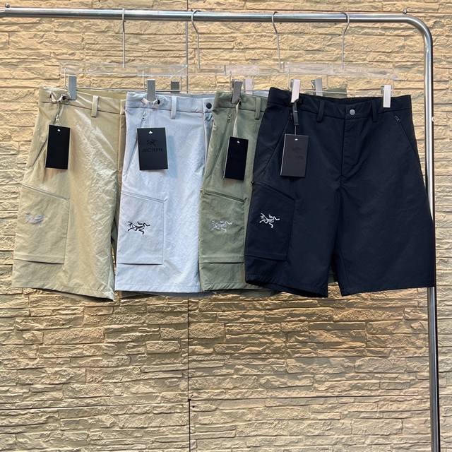 Arc'teryx Arc'teryx 25Ss summer new men's embroidered outdoor casual shorts summ