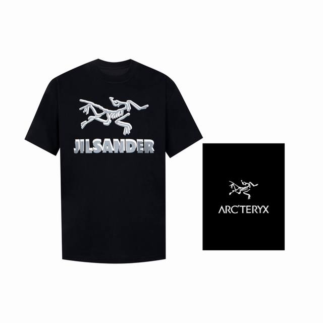 Nd23 [Ayc Teryx] Fw short-sleeved T-shirt with bird letter logo print High-end 3