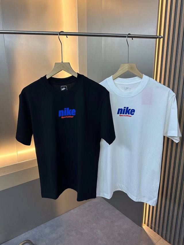 Nike Nike Nk printed couple short-sleeved T-shirt Xiaohongshu hot item, celebrit