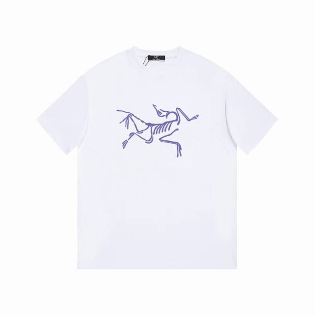 Nd13 [Ayc Teryx] Fw short-sleeved T-shirt with bird letter logo print High-end 3