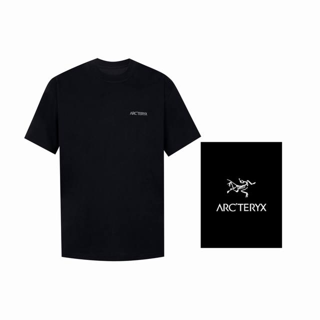 Nd06 [Ayc Teryx] 2025Fw short-sleeved T-shirt with bird letter logo foaming and