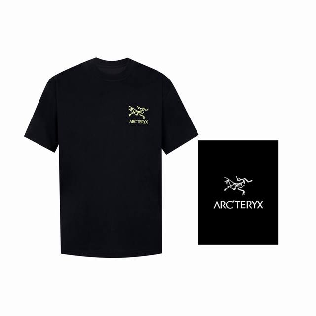 Nd03 [Ayc Teryx] 2025Fw short-sleeved T-shirt with bird letter logo and front an