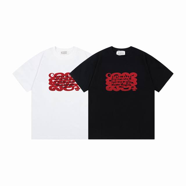 Md740# Maison Margiela 25Ss Snake Year Limited Edition Logot T-shirt Short Sleev