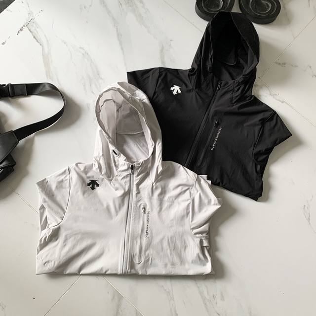 Descente Training Sports Fitness Sun Protection Jacket Men's Woven Top 25th Spri