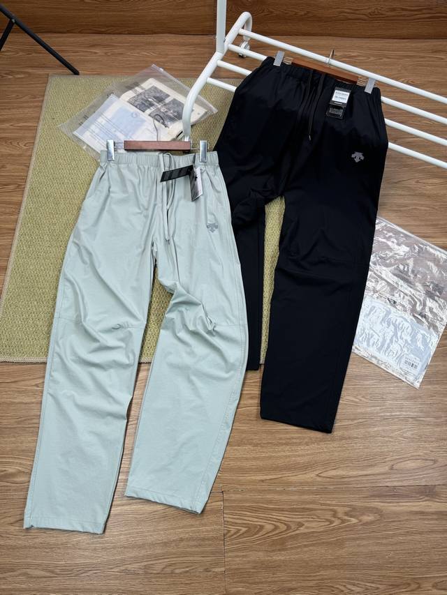 Descente outdoor sports casual quick-drying trousers Tencel skin woven quick-dry
