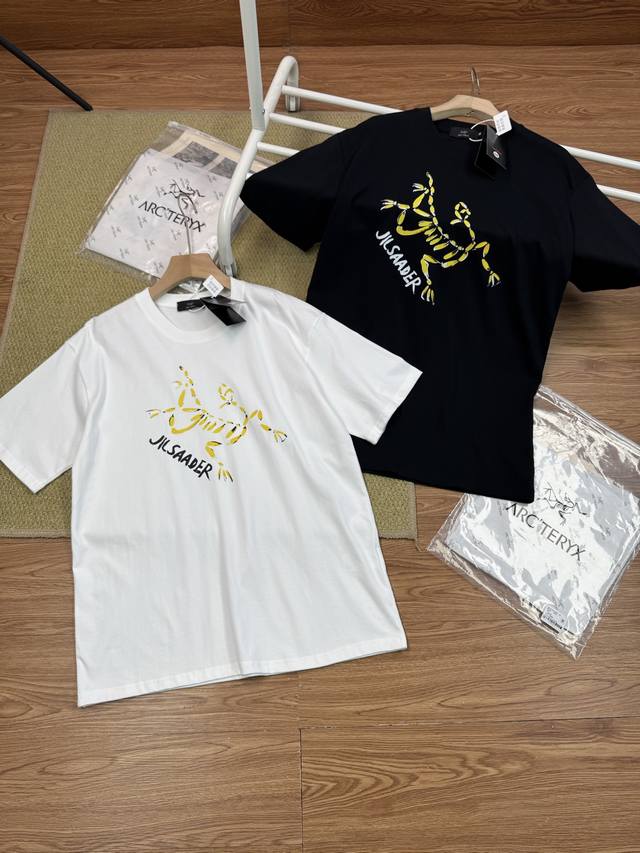 High quality, Sydney paper packaging Arcteryx classic two-color round neck prin