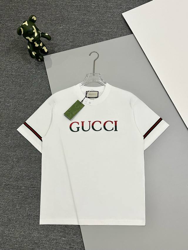 High Quality] Restore the top version of Gucci spring and summer classic embroid