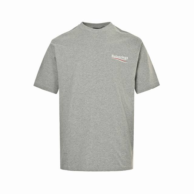 Balenciaga Classic Coke Print Short Sleeves Selected long-staple cotton yarn, 26