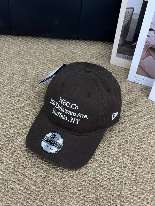 New Era 920 Series Embroidered String Logo Baseball Cap Fashionable people must