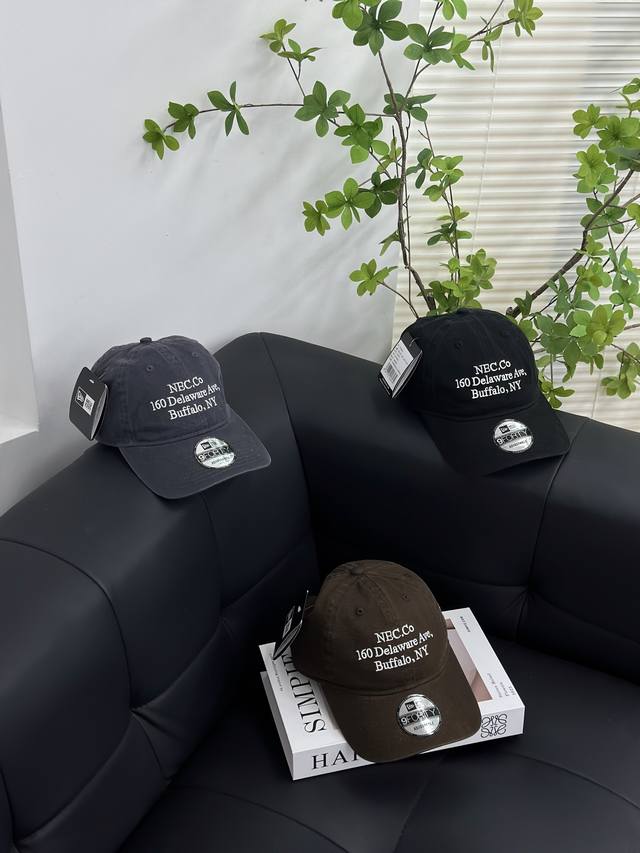New Era 920 Series Embroidered String Logo Baseball Cap Fashionable people must