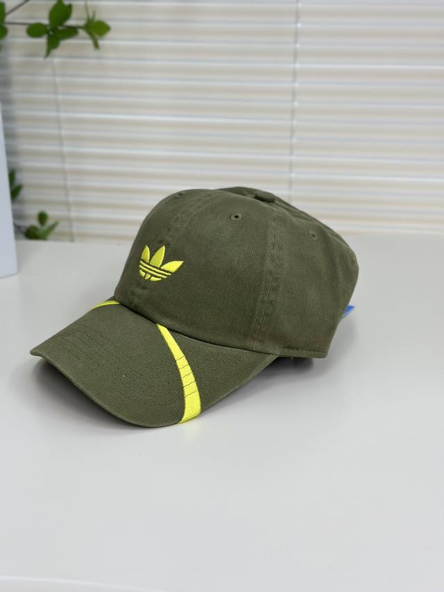 Adidas Adidas Trefoil Logo Lace-up Baseball Cap Real shot without filter The top