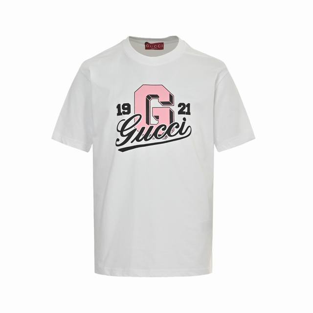 Gucci Gucci 25Ss 1921 Letter Print Logo Short Sleeves G's 25Ss new regular versi