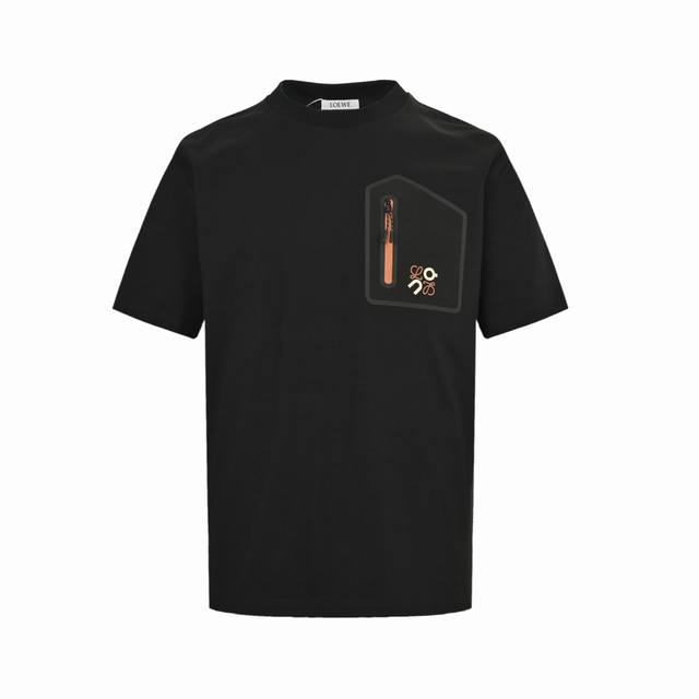 Loewe 25Ss Loewe joint venture pocket print short sleeves Loewe joint venture ou