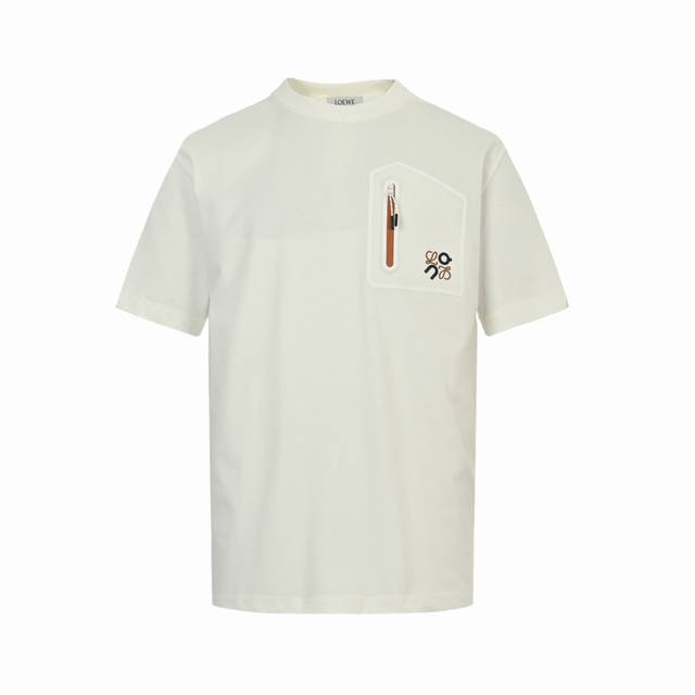 Loewe 25Ss Loewe joint venture pocket print short sleeves Loewe joint venture ou