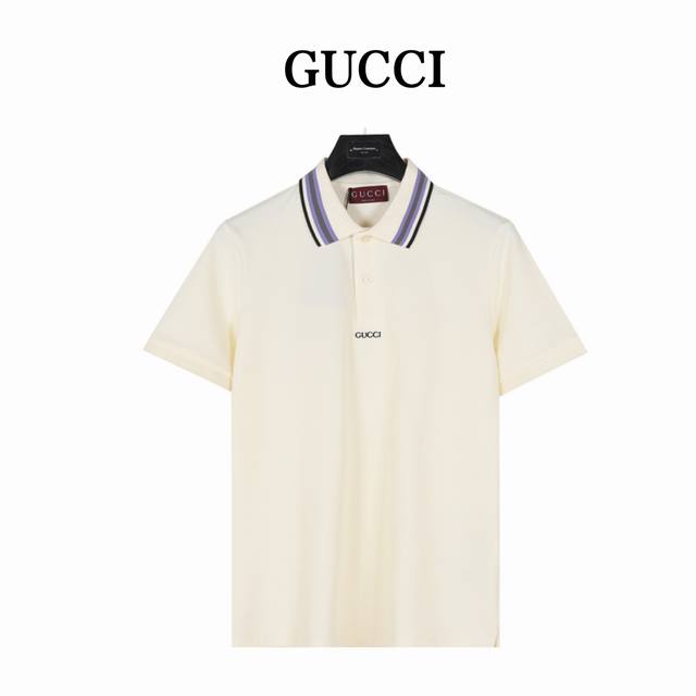 Gucci Simple Letter Short-sleeved Polo Shirt Original quality, welcome to compar