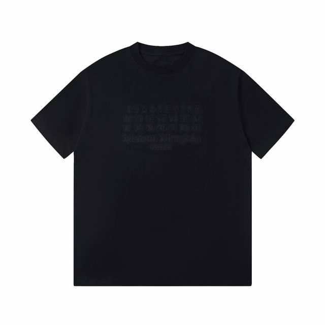 High version Maisonmargiela Maisonmargiela double shadow embroidered digital sh