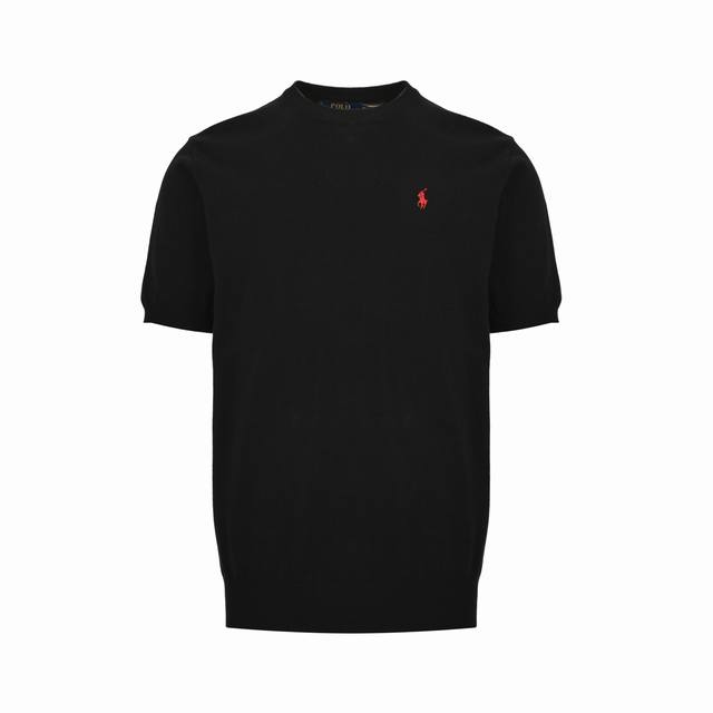 Ralph Lauren Ralph Lauren knitted pony embroidered short sleeves Classic cotton