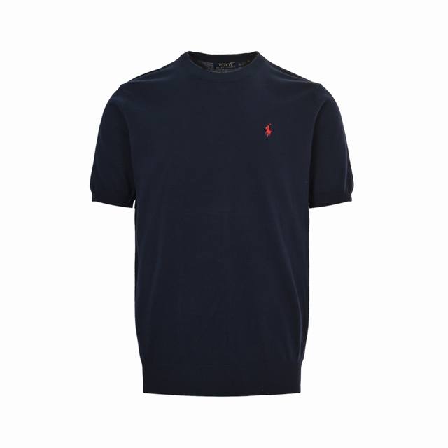 Ralph Lauren Ralph Lauren knitted pony embroidered short sleeves Classic cotton