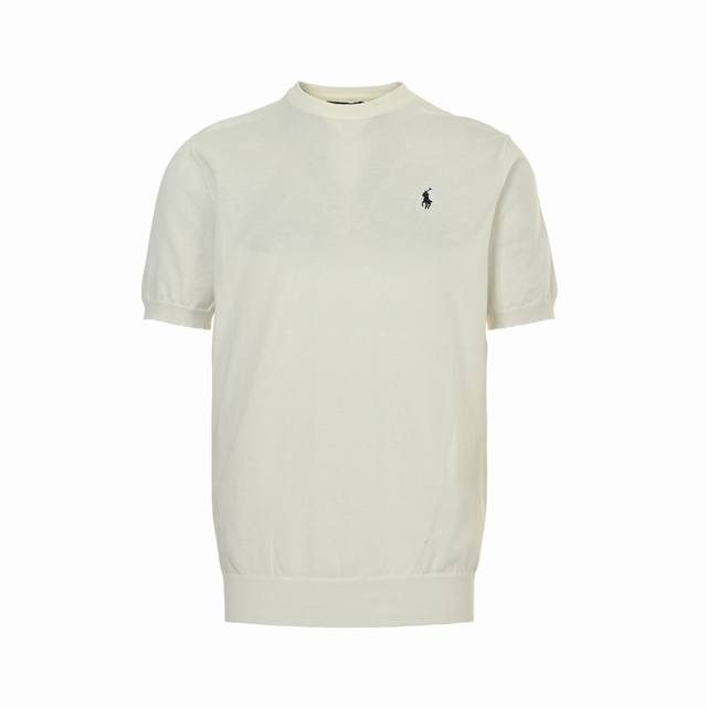 Ralph Lauren Ralph Lauren knitted pony embroidered short sleeves Classic cotton