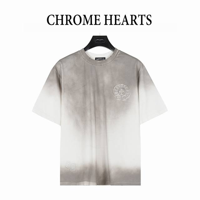 Chromehearts Chromehearts 25Ss horseshoe patch embroidery burnt flower washed ho
