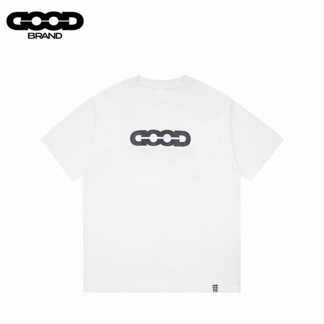 Goodbrand 25Ss classic short-sleeved T-shirt with crackle print Made of custom-d