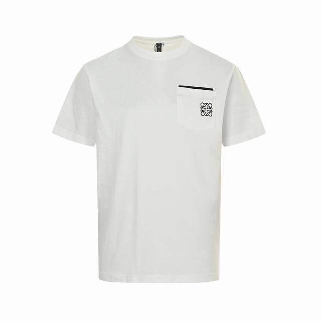 Loewe Double-layer Pocket Embroidered Short Sleeve Original purchase, made of 15