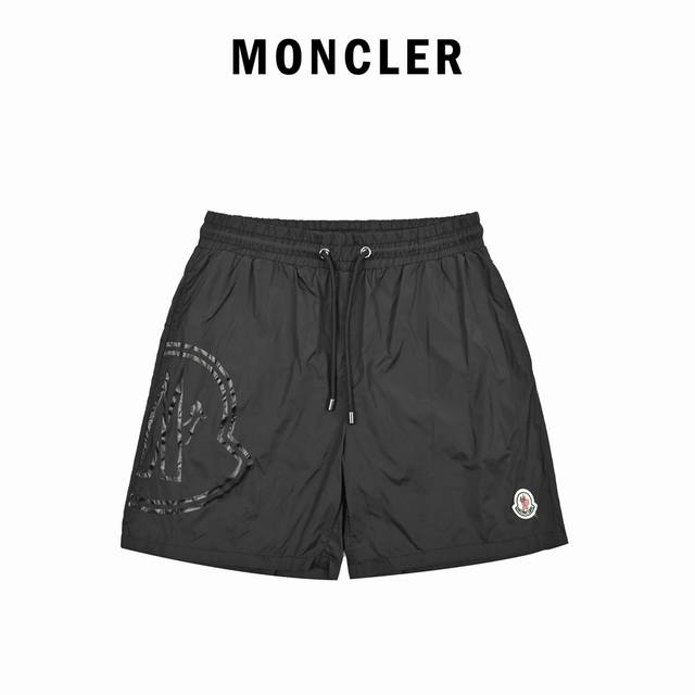 Moncler 25Ss small logo beach shorts Made of quick-drying nylon woven fabric, br