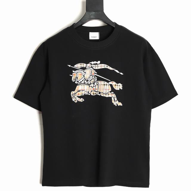 Burberry 25Ss Plaid Warhorse Short Sleeve T-shirt The fabric is made of customiz