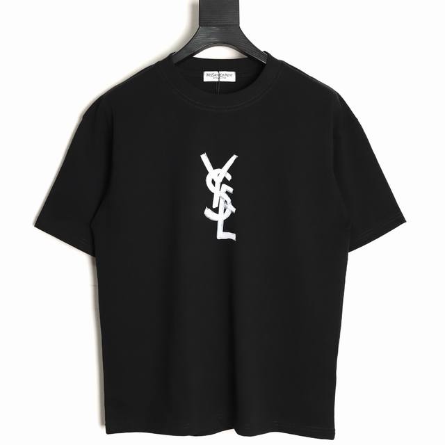Yves Saint Laurent Ysl Saint Laurent 25Ss Graffiti Print Short Sleeve T-shirt Th