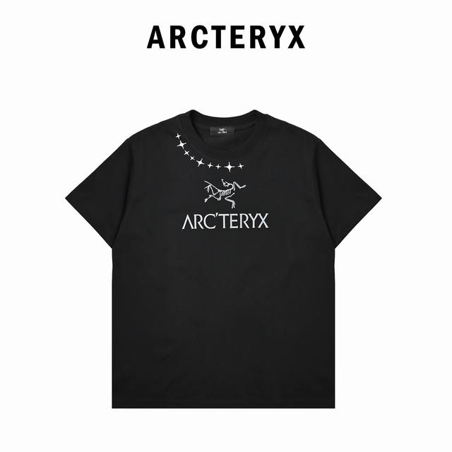 Aycteryx Arc'teryx short-sleeved shirt with bird and letter logo printed on the