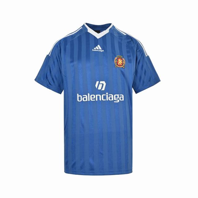 Balenciaga & Adidas Manchester United joint jersey short sleeves Embroidery: Str