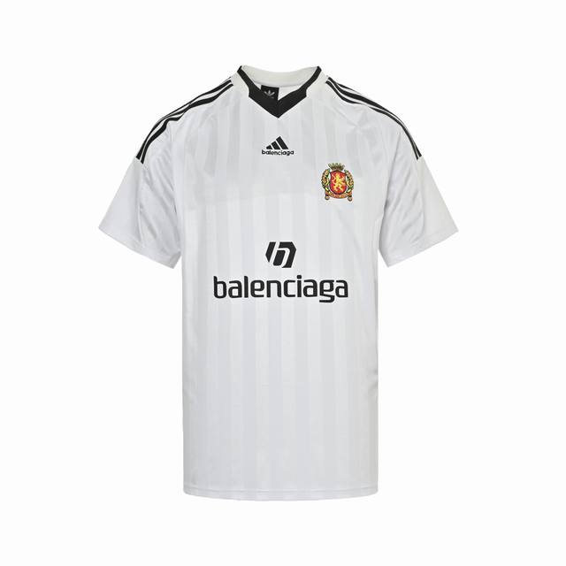 Balenciaga & Adidas Manchester United joint jersey short sleeves Embroidery: Str