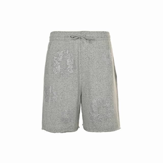 Denim Tears 25Ss hot-drilled cotton shorts The original shorts cost less than 10