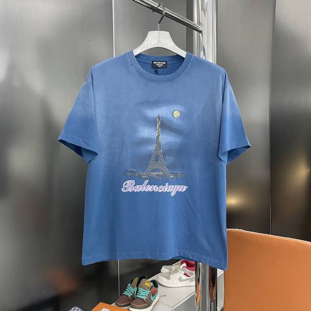 New pure original product, top original replica Balenciaga 25Ss latest Paris Eif