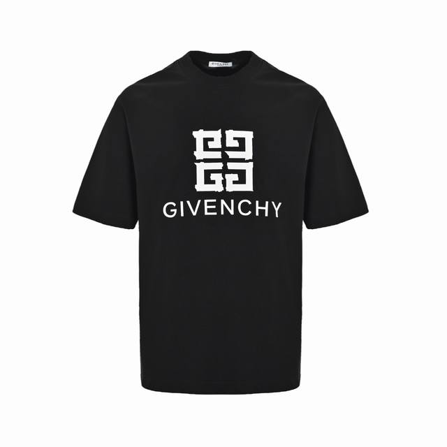 Givenchy 4G embossed printed short-sleeves The fabric is made of 270g combed cot