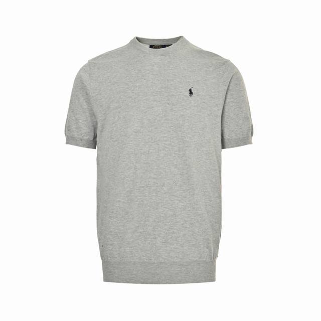 Ralph Lauren Ralph Lauren knitted pony embroidered short sleeves Classic cotton
