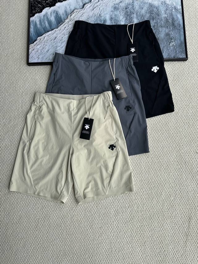 for Descente summer new men's outdoor running fitness sports quick-drying pants