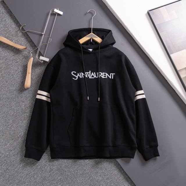 Ysl Hoodie Saint Laurent couple style Yangshulin Hoodie for men and women Ysl ha