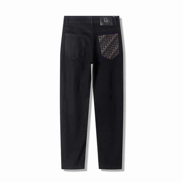 Dior Autumn and Winter Exclusive New Dior Men's Fashion Jeans, Autumn and Winter