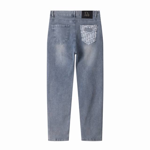 Dior Dior full print Ss new jeans Only high-quality products, look at the fabric